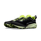 Altra Experience Wild 3 men's shoes in Black/Night Owl/Acid Lime — front three-quarter view of the pair.