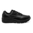 Brooks Addiction Walker 2 women's walking shoe in Black/Black, lateral side view