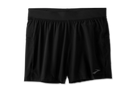 Men's Brooks Sherpa 5" Shorts. Black. Front view.