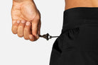 Men's Brooks Sherpa 7" 2-in-1 Shorts. Black. Key loop.