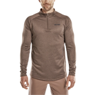 CEP Men's Cold Weather Quarter Zip Brown