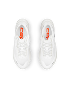 Pair of men's CEP Pro Run Optaspeed shoes in White, top view.