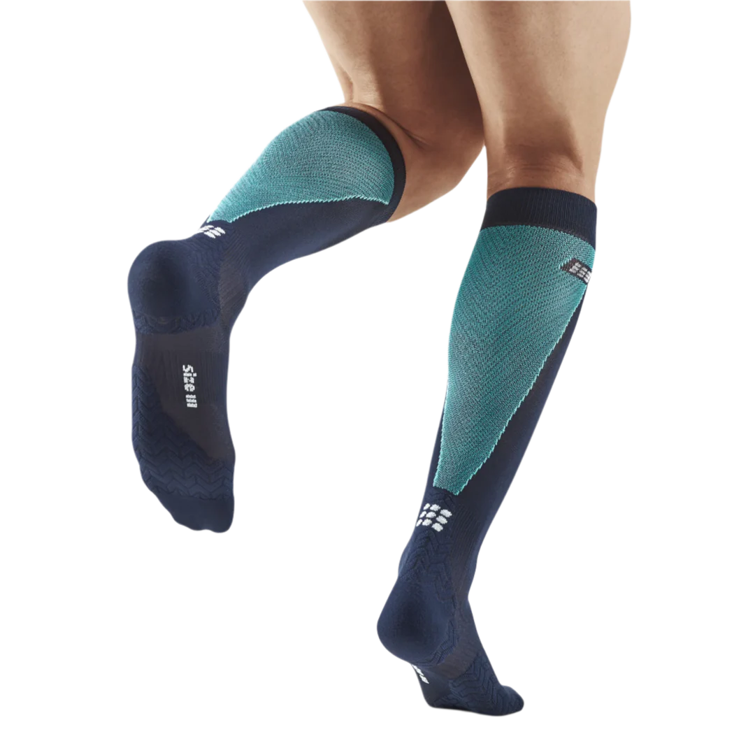 CEP Ultralight Tall Compression Socks Women's Blue/Light Blue product image