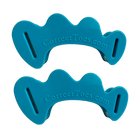 Correct Toes. Aqua.