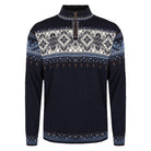 Dale of Norway Blyfjell Sweater, unisex, Navy/Off White/Blue Shadow – front product view