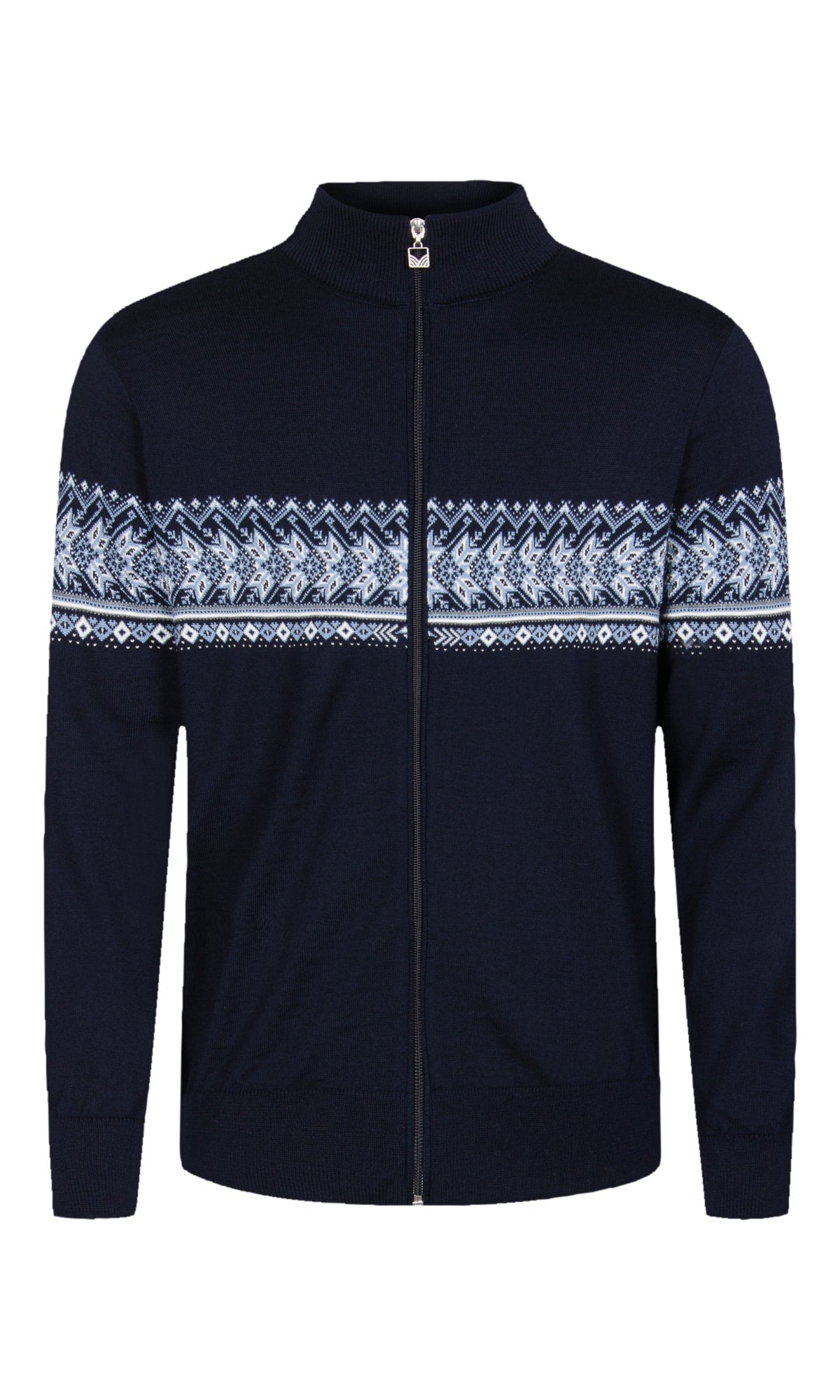 Dale of Norway Hovden Jacket, men’s, Navy/Off White/Blue Shadow – front product view