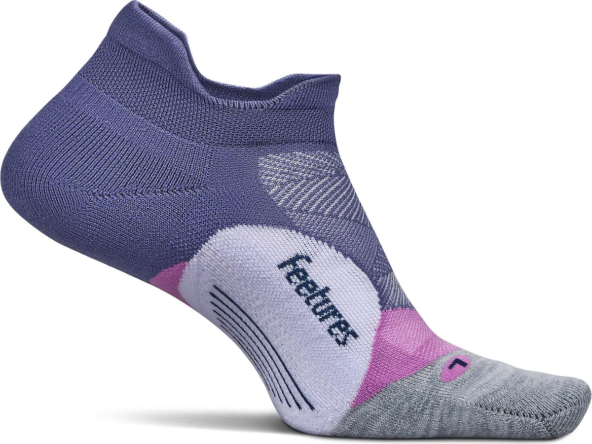 Feetures! Elite Light Cushion No Show Tab — Future Dusk