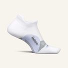 Feetures! Elite Light Cushion No Show Tab — White Lilatech