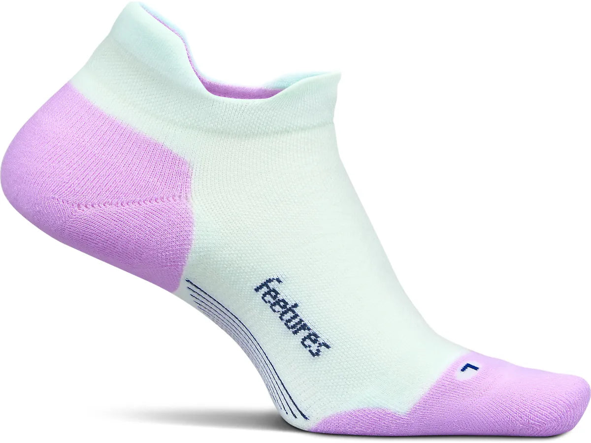 Feetures! Elite Max Cushion No Show Tab — Crisp Mint