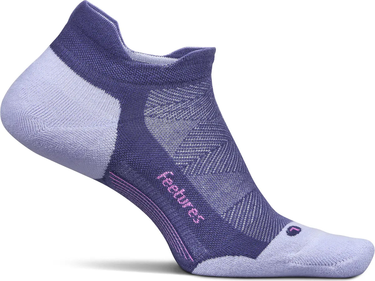 Feetures! Elite Max Cushion No Show Tab — Future Dusk