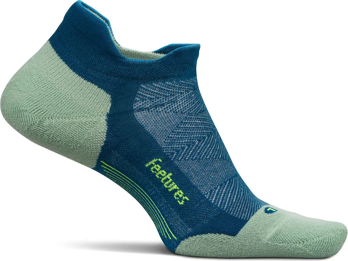 Feetures! Elite Max Cushion No Show Tab — Midnight Woods