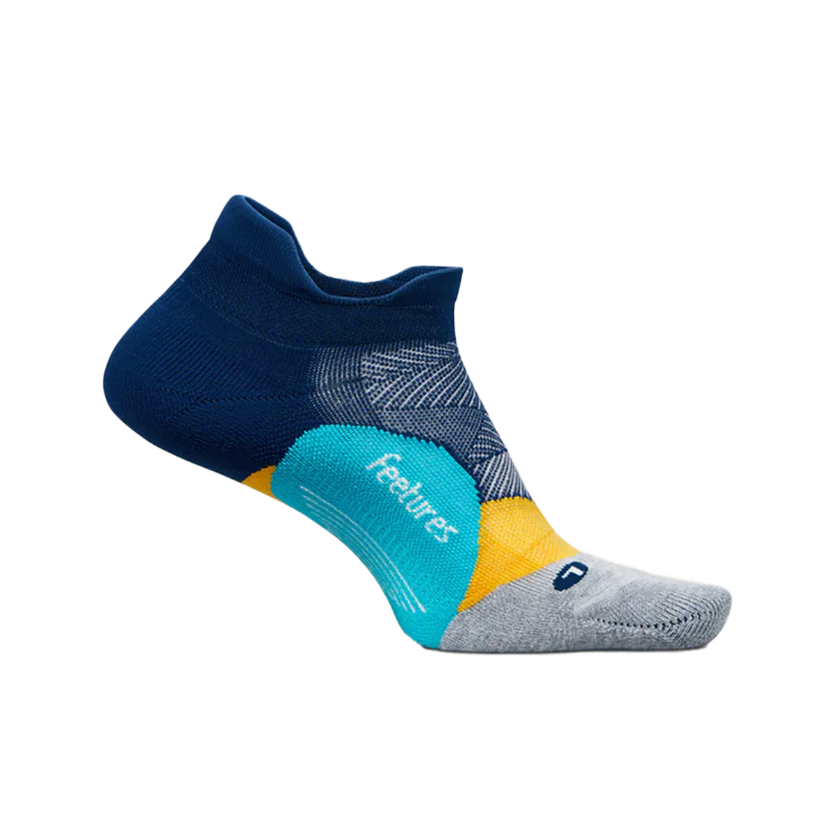Feetures! Elite Ultra Light Cushion No Show Tab — Nitro Navy