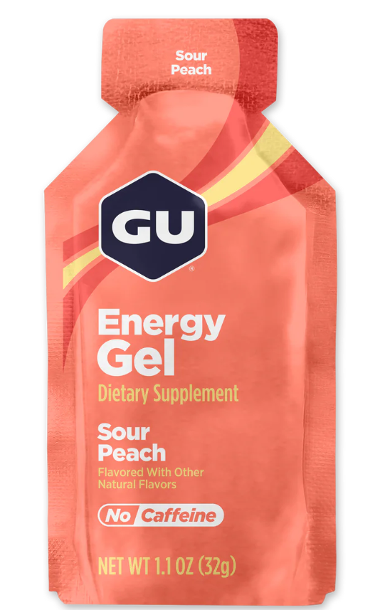 GU Energy Gels 1.1 oz — Sour Peach / 1.1 oz