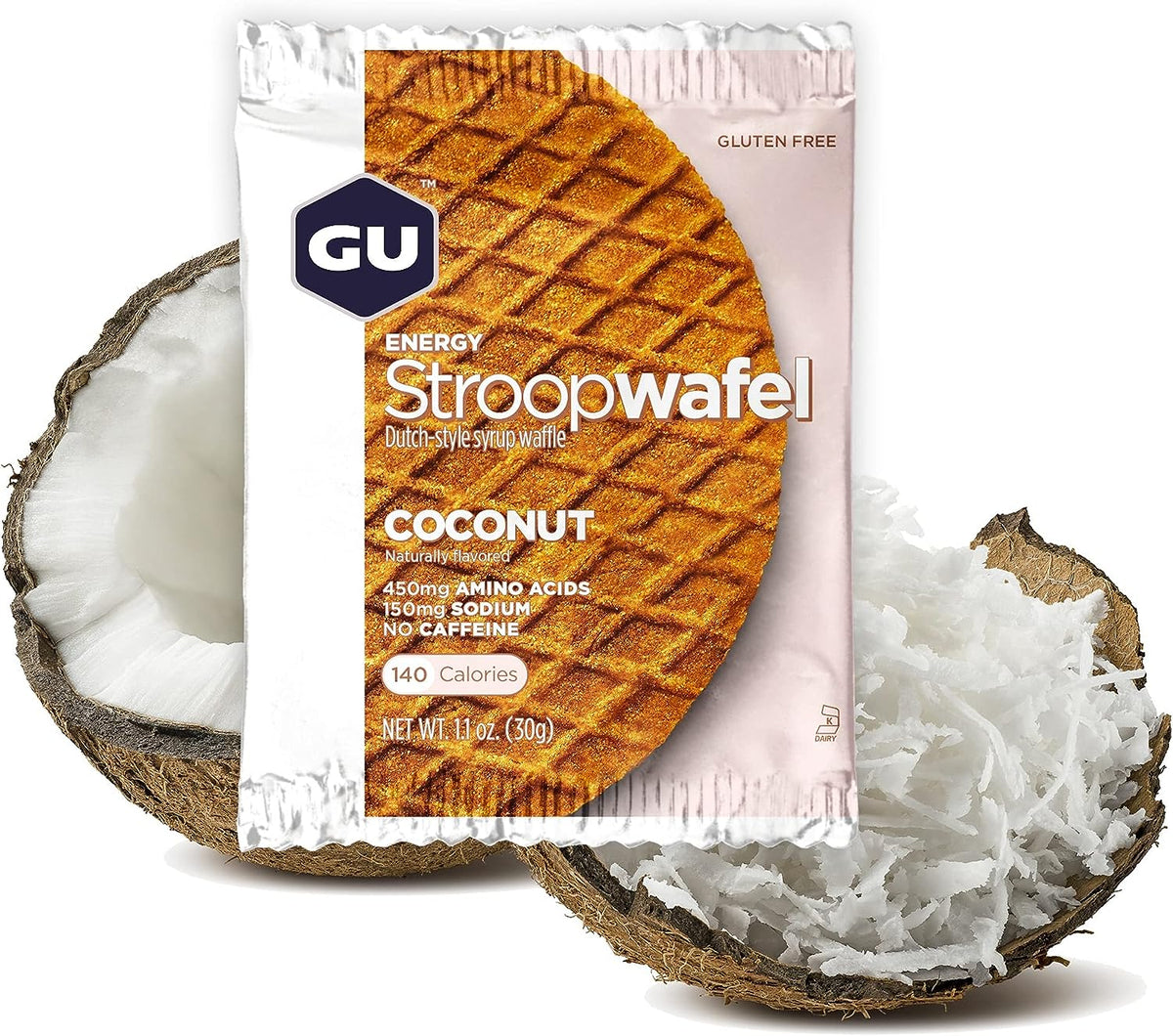 GU Stroopwafel. Coconut.