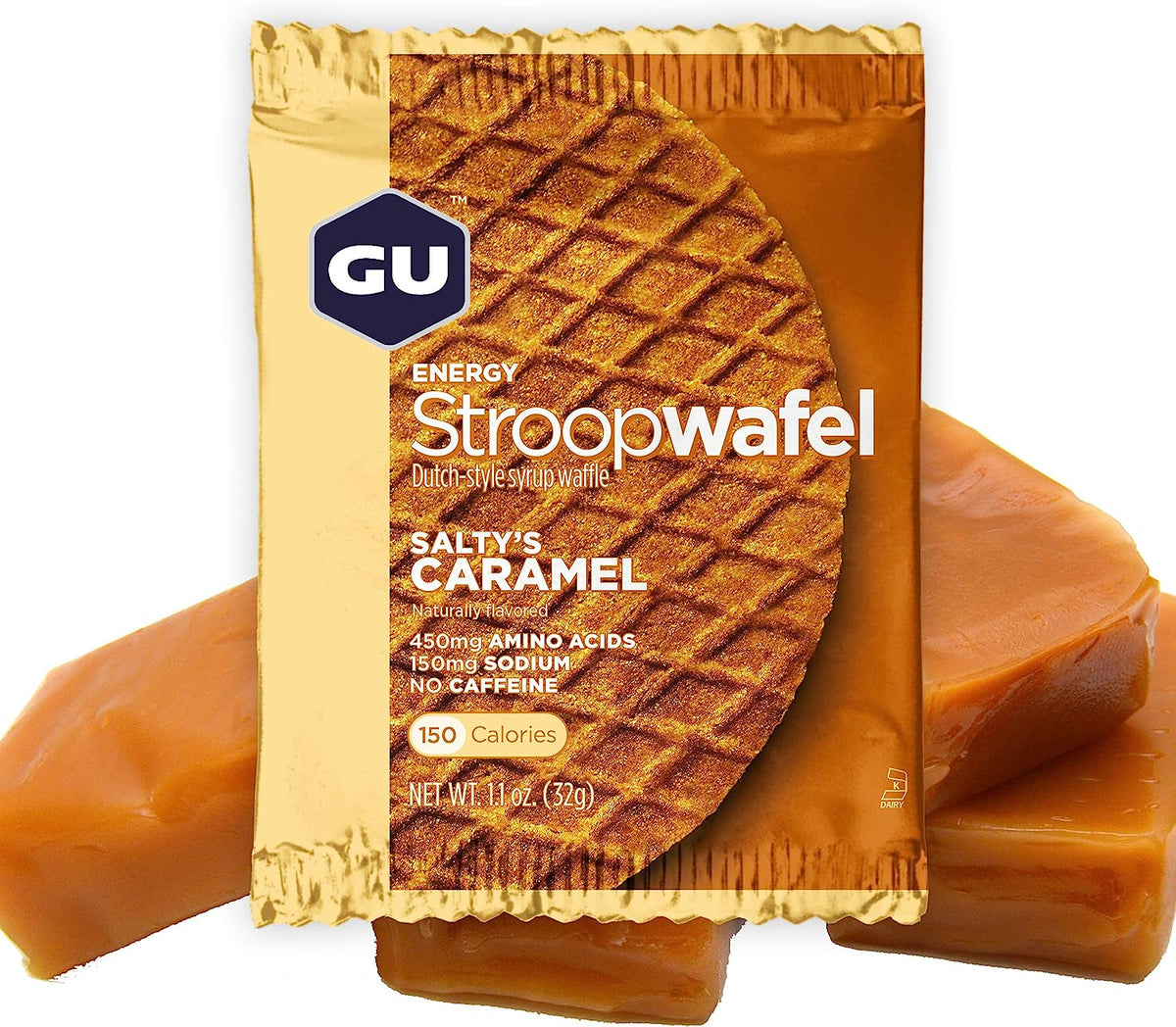 GU Stroopwafel. Salted Caramel.