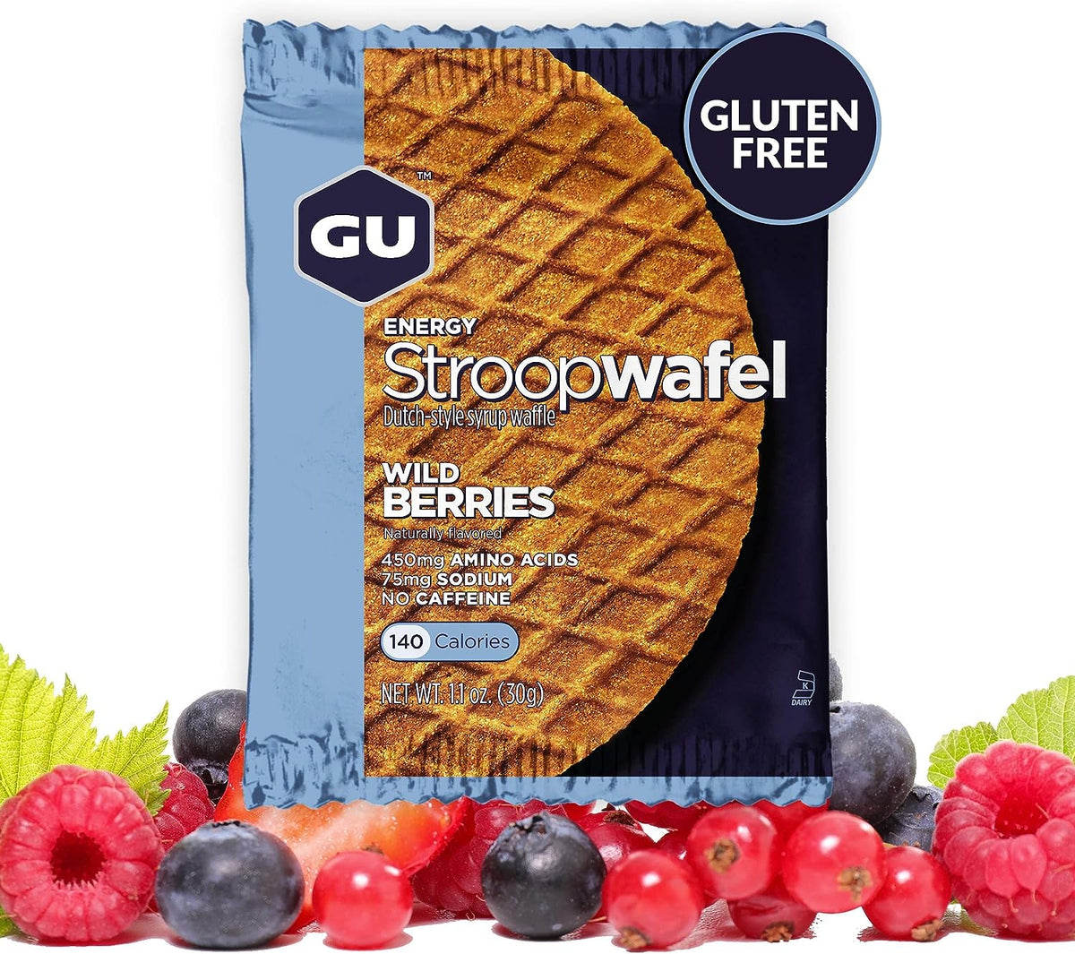 GU Stroopwafel. Wild Berries.