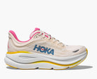 Women's HOKA Bondi 9 in Alabaster/Birch — lateral view.