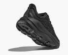 Men's HOKA Bondi 9 in Black/Black — medial view.