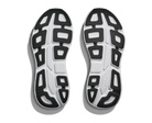 Men's HOKA Bondi 9 in Black/Vermillion — outsole view.