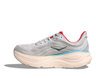 Women's HOKA Bondi 9 in Cosmic Grey/Stardust — medial view.