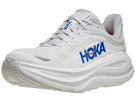 Men's HOKA Bondi 9 in Cosmic Grey/Ultramarine — lateral view.