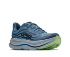 Men's HOKA Bondi 9 in Downpour/Thunder Cloud — lateral view.