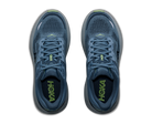 Men's HOKA Bondi 9 in Downpour/Thunder Cloud — top view.