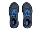 Men's HOKA Bondi 9 in Faded Navy/Slate Blue — top view.