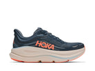 Women's HOKA Bondi 9 in Faded Navy/Slate Blue — lateral view.