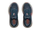 Women's HOKA Bondi 9 in Faded Navy/Slate Blue — top view.