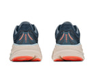 Women's HOKA Bondi 9 in Faded Navy/Slate Blue — rear view.