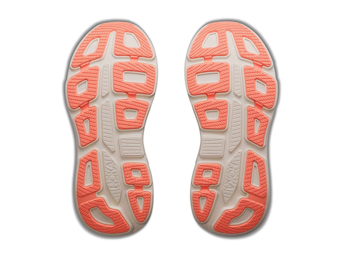 Women's HOKA Bondi 9 in Faded Navy/Slate Blue — outsole view.