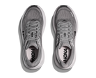 Men's HOKA Bondi 9 in Galactic Grey/Stellar Grey — top view.
