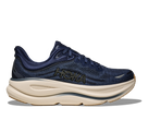 Men's HOKA Bondi 9 in Midnight Blue/Varsity Navy — alternate lateral view.