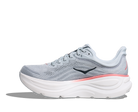 Women's HOKA Bondi 9 in Mineral Blue/Washed Blue — medial view.