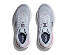 Women's HOKA Bondi 9 in Mineral Blue/Washed Blue — top view.