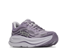 Women's HOKA Bondi 9 in Purple Fog/Mellow Lilac — lateral view.
