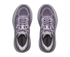 Women's HOKA Bondi 9 in Purple Fog/Mellow Lilac — top view.
