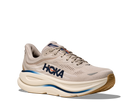 Men's HOKA Bondi 9 in Stucco/Grout — lateral view.