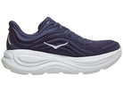 Men's HOKA Bondi 9 in Varsity Navy/White — medial view.