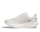 Women's HOKA Mach 7 in Frost/Rose Gold, medial view.