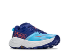 Women's HOKA Speedgoat 7 in Blueberry/Cosmic Grey, three-quarter lateral view.