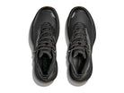 HOKA Transport Hike GTX men's hiking shoe in Black/Black, top view