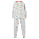 Joules Dreamley Long Sleeve Jersey Pajama Set - Bees - Women's