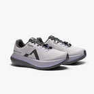 Pair of women's Mount to Coast C1 shoes in Ultraviolet, three-quarter view.