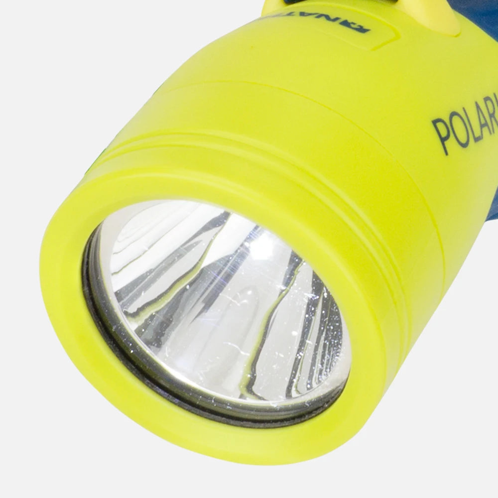 Nathan Polaris 200 hand torch grip and beam feature for running