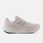 New Balance 1080 v15 Suede women's running shoe in Pink Salt/Pink Granite — side profile