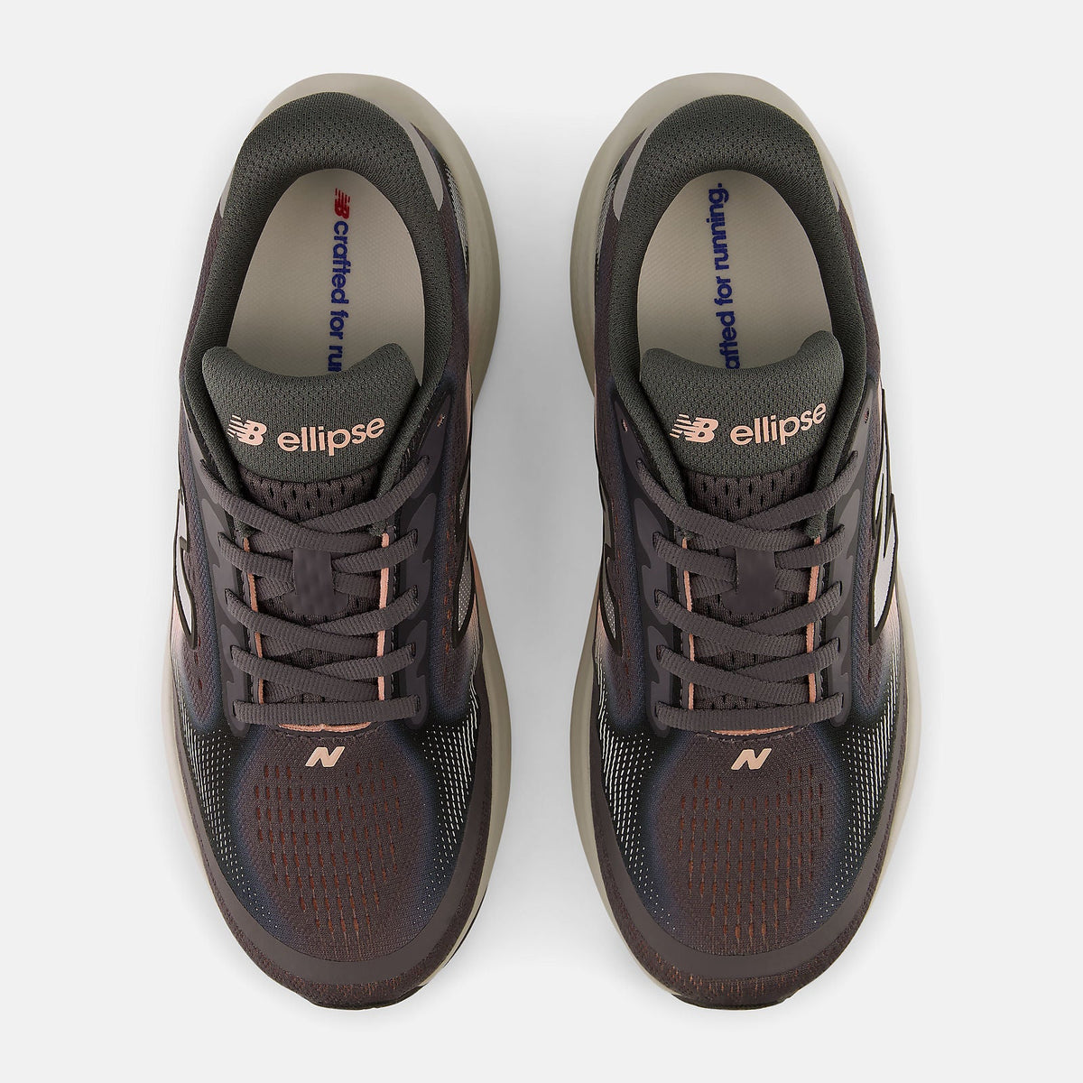 Women's New Balance Fresh Foam X Ellipse v1 in Magnet, top view