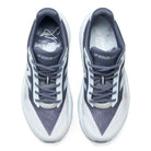 New Balance FuelCell Rebel v5 in Meteorite/White men's running shoe top view