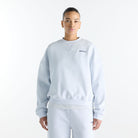 New Balance Sydney Levrone Athletics Crafted Crew in Fresh Air women's front view